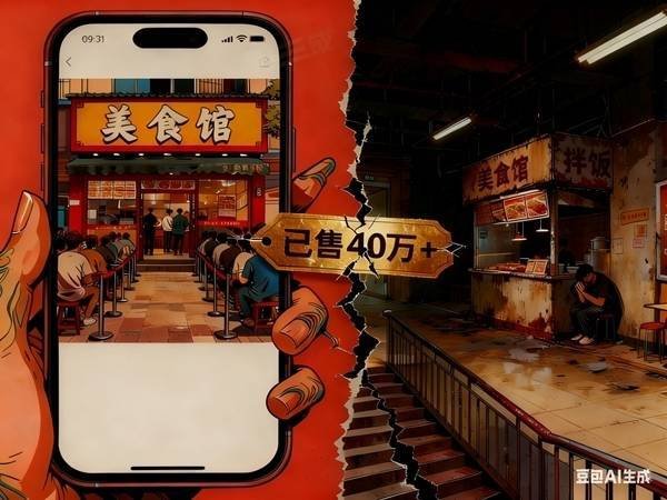 009配资 不容外卖店铺拿AI“照骗”撑门面